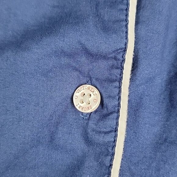 VICTORIA'S SECRET 100% Cotton Button Down Pajama Top [SIZE SMALL]‎ - Picture 4 of 4